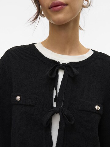 VERO MODA Knit cardigan 'VMHildur' in Black