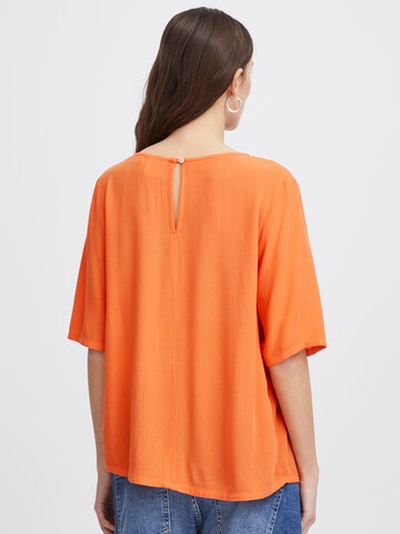 ICHI - Blusa 'MARRAKECH' em laranja