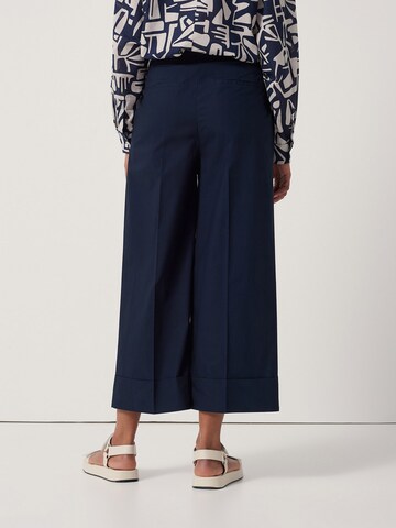 Wide leg Pantaloni con piega frontale 'Calisa' di Someday in blu