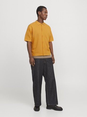 Fit confort Chemise 'JORTYLER' JACK & JONES en orange