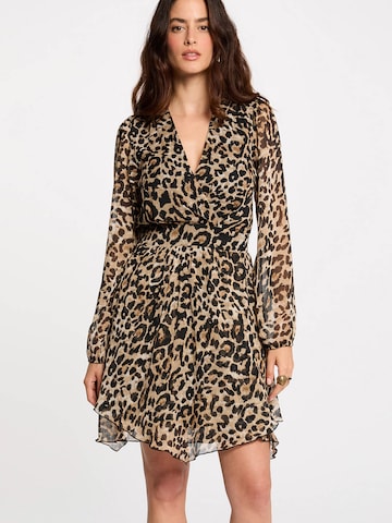 Morgan Dress 'Rlion' in Brown: front