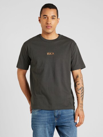 Tricou 'GROWTH' de la RVCA pe negru