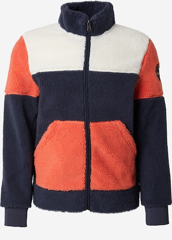 NAPAPIJRI Flisová bunda 'TARALGA' - Modrá: predná strana
