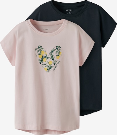 NAME IT T-Krekls 'NKFVigea', krāsa - tumši zils / dzeltens / zaļš / rožkrāsas, Preces skats