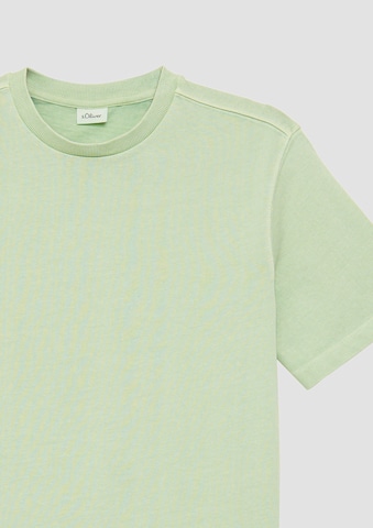 T-Shirt s.Oliver en vert