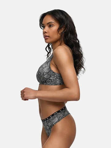 cfab - Push-up Soutien 'Comfort Push-Up BH' em cinzento