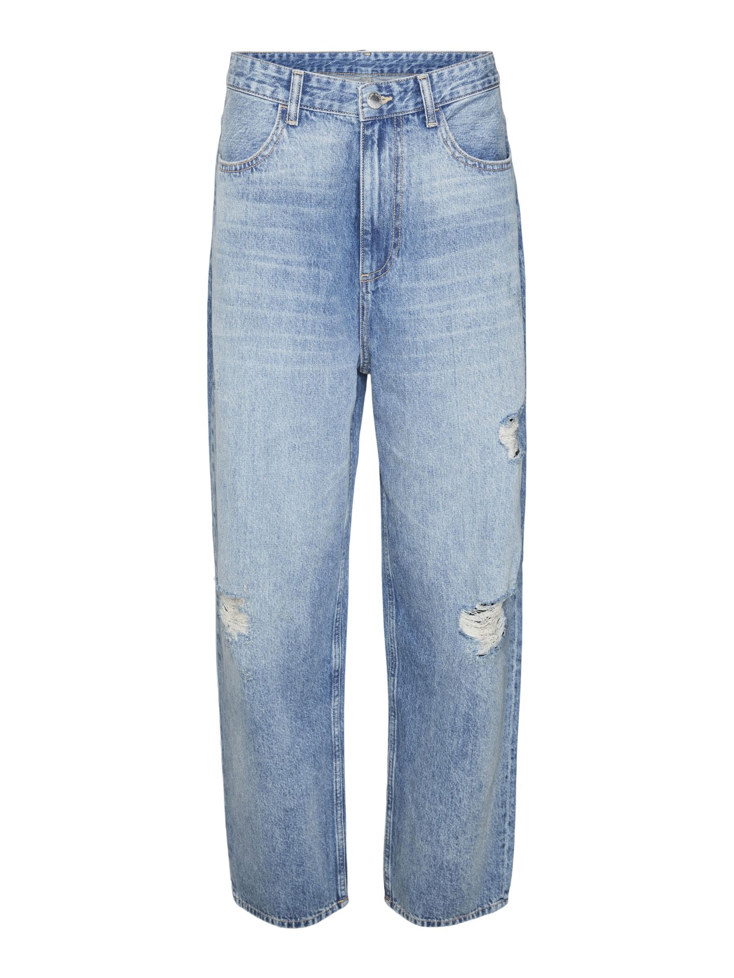 VERO MODA Loosefit Jeans 'Brooklyn' i blå: forside