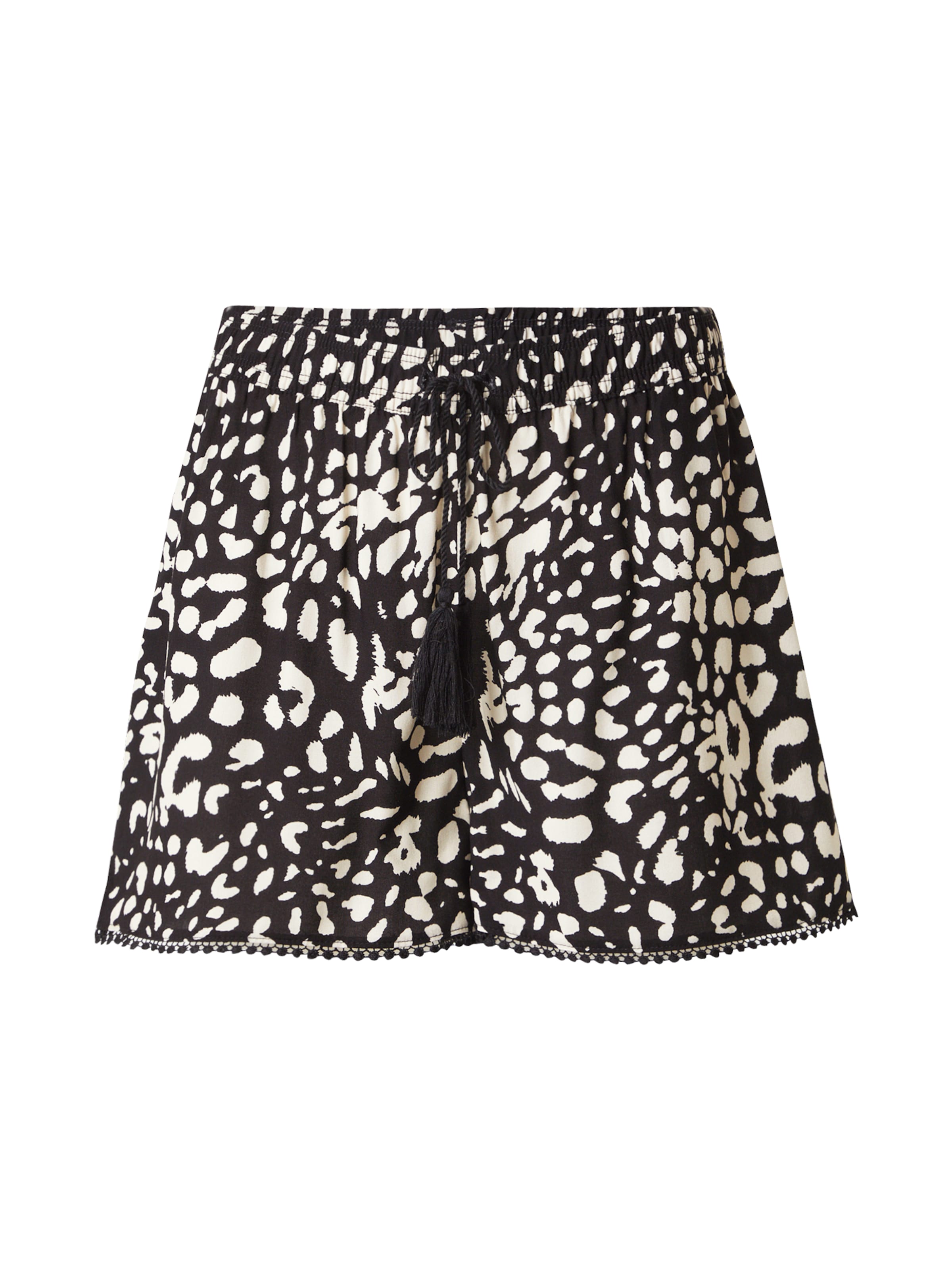 Hailys - Regular Calças 'Si44a' em preto: frente