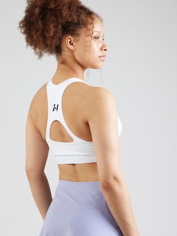 NEBBIA Bustier Športni nederček 'AGILE 471' | bela barva