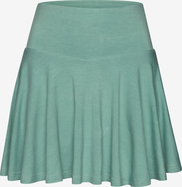 VIVANCE Skinny Skirt in Green: front