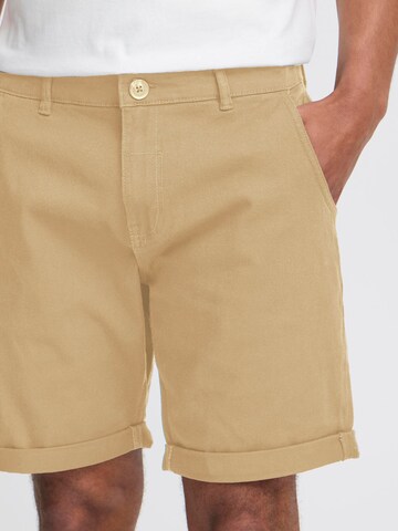 BLEND Regular Chinoshorts ' BHShorts ' in Braun