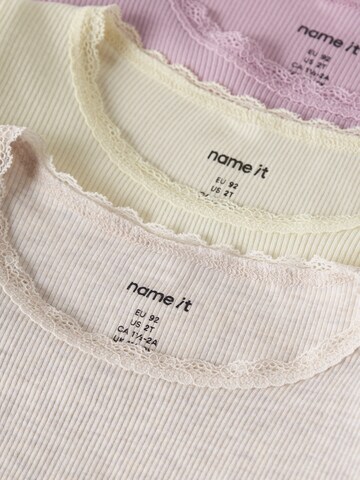 NAME IT T-Shirt in Beige