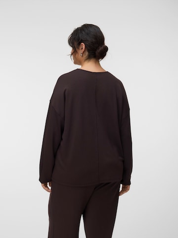 brūns Vero Moda Curve Sportisks džemperis 'VMCHALI'