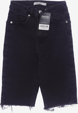 NA-KD Shorts XS in Schwarz: Vorderseite