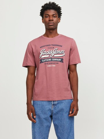 JACK & JONES T-Shirt in Pink: Vorderseite