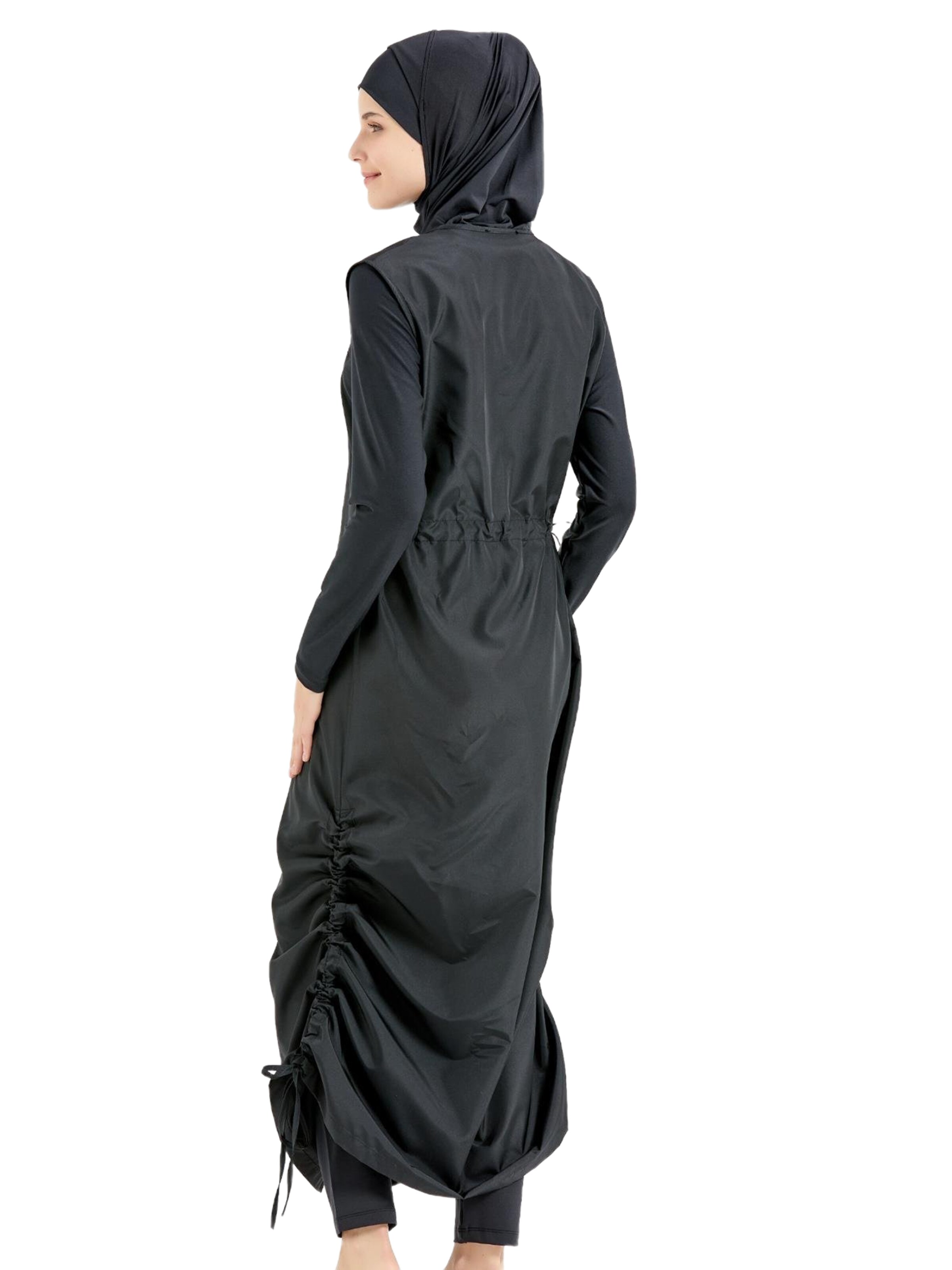 C&City Badeanzug 'Hijab' in Schwarz