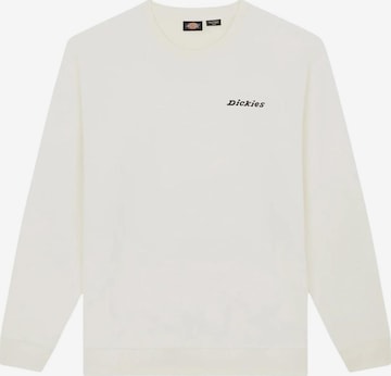 DICKIES Sweatshirt 'LORETTO' i vit: framsida