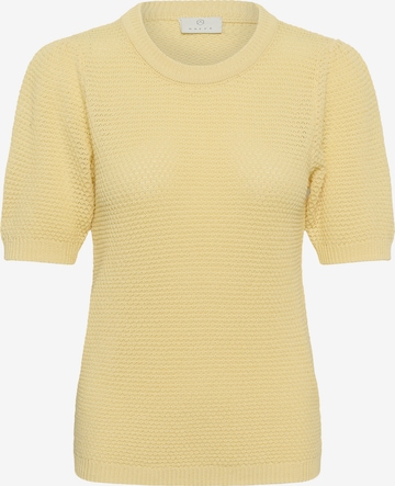 Kaffe - Jersey 'KAVivian' en amarillo: frente