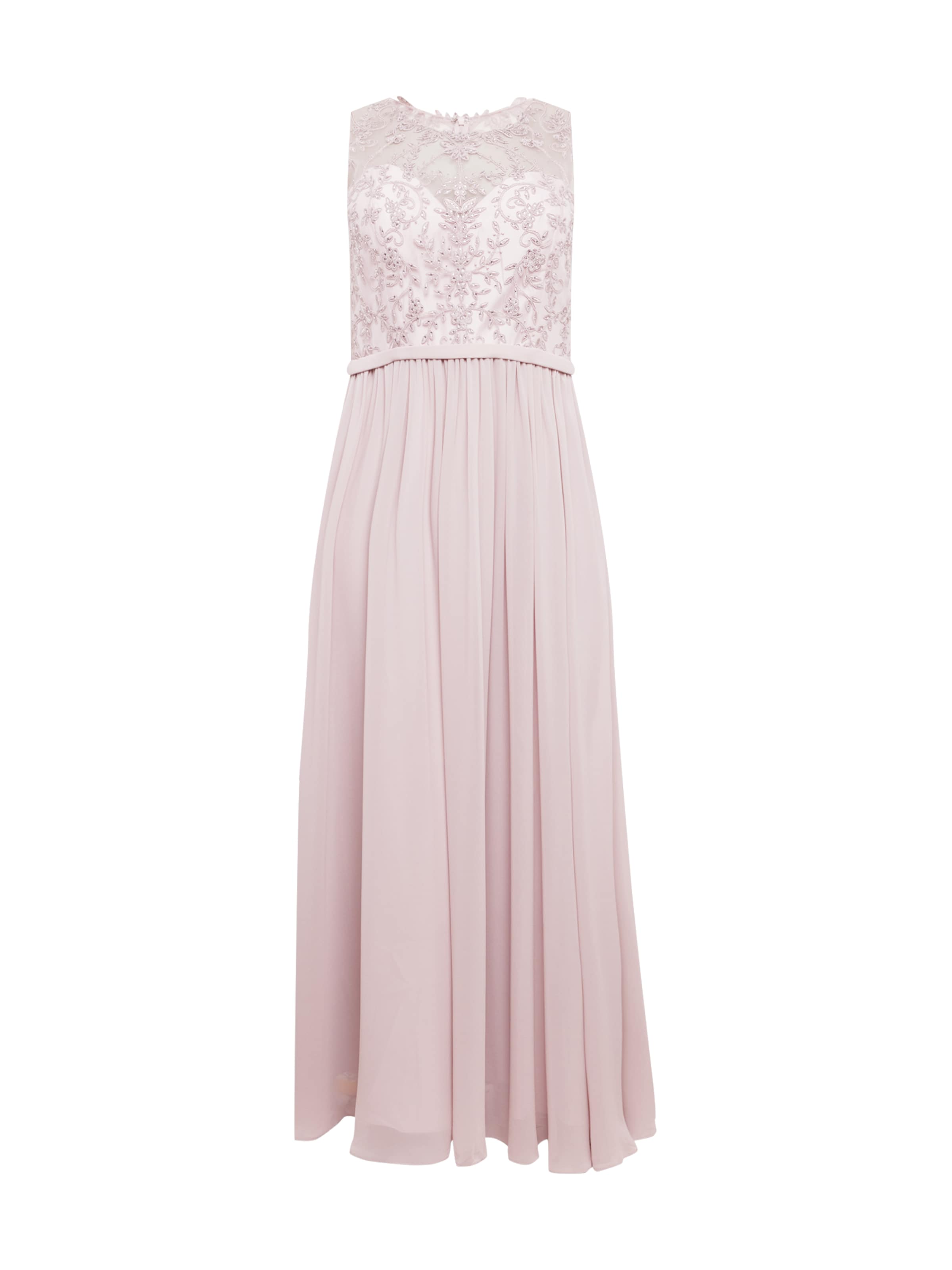 Rochie de seară de la My Mascara Curves pe roz: față