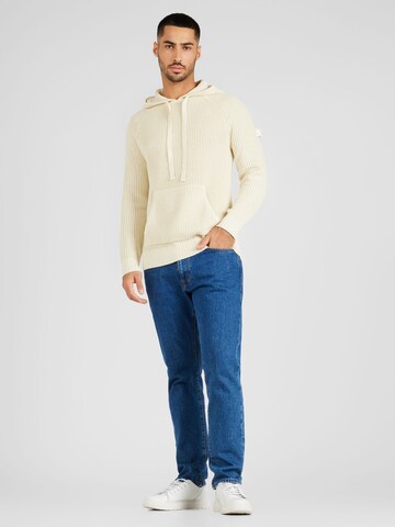 JOOP! Jeans Sweater 'Hoodor' in Beige