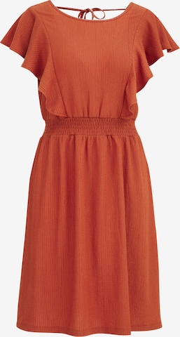 Robe WE Fashion en orange : devant