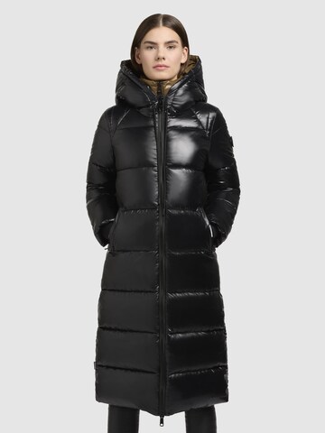 khujo Winter Coat 'Jane' in Black: front