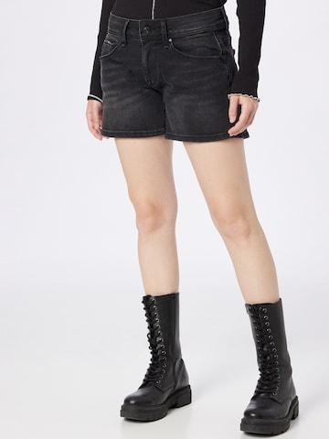 Pepe Jeans - regular Vaquero 'SIOUXIE' en negro: frente