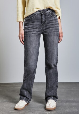 STREET ONE Regular Jeans in Grey: front