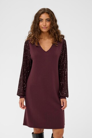 CULTURE Kleid 'CUChabrina' in Rot: Vorderseite