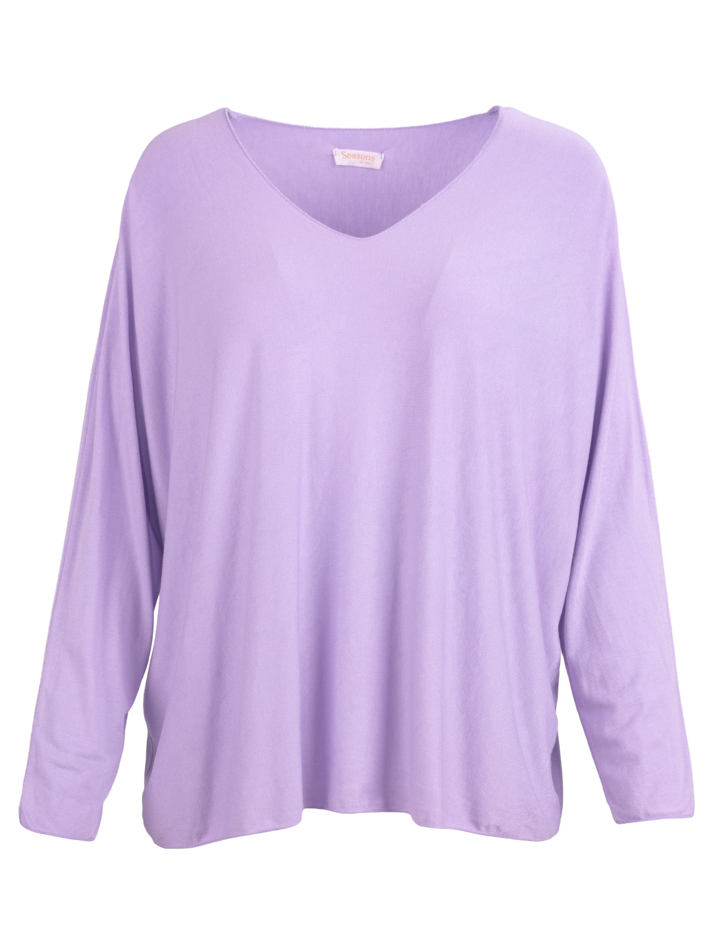 Seasons of April Shirt 'Maya' in Purple: front