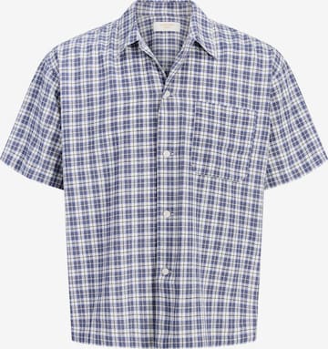 JACK & JONES Comfort Fit Hemd in Blau: Vorderseite
