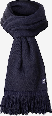 Manufaktur13 Schal 'Fringe' in Blau: Vorderseite