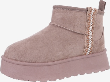 Ital-Design Boots in Braun: Vorderseite