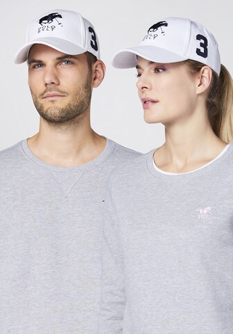 Polo Sylt Cap in Weiß: Vorderseite