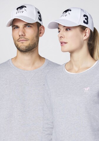 Polo Sylt Cap in Weiß: predná strana