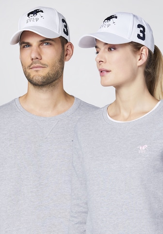 Polo Sylt Cap in White: front