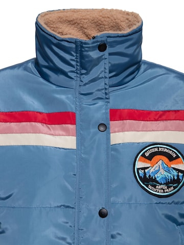 Queen Kerosin Winter Jacket 'Aspen Winter Park' in Blue