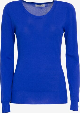 Influencer Pullover in Blau: predná strana