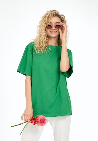 T-shirt 'Blooming Club' OH APRIL en vert