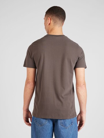 T-Shirt Superdry en marron