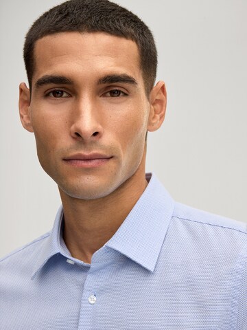 JOOP! Slim fit Button Up Shirt 'Pierce' in Blue