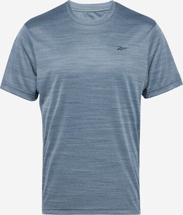 T-Shirt fonctionnel 'ATHLETE 2.0' Reebok en bleu : devant