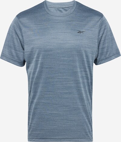 Reebok T-Shirt fonctionnel 'ATHLETE 2.0' en bleu chiné / noir, Vue avec produit