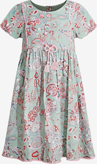 happy girls Dress in Mint / Pink / Red / White, Item view