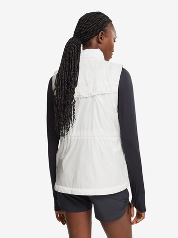 Gilet de sport ESPRIT en blanc