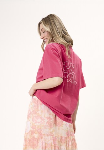 Maglietta 'Flower' di OH APRIL in rosa