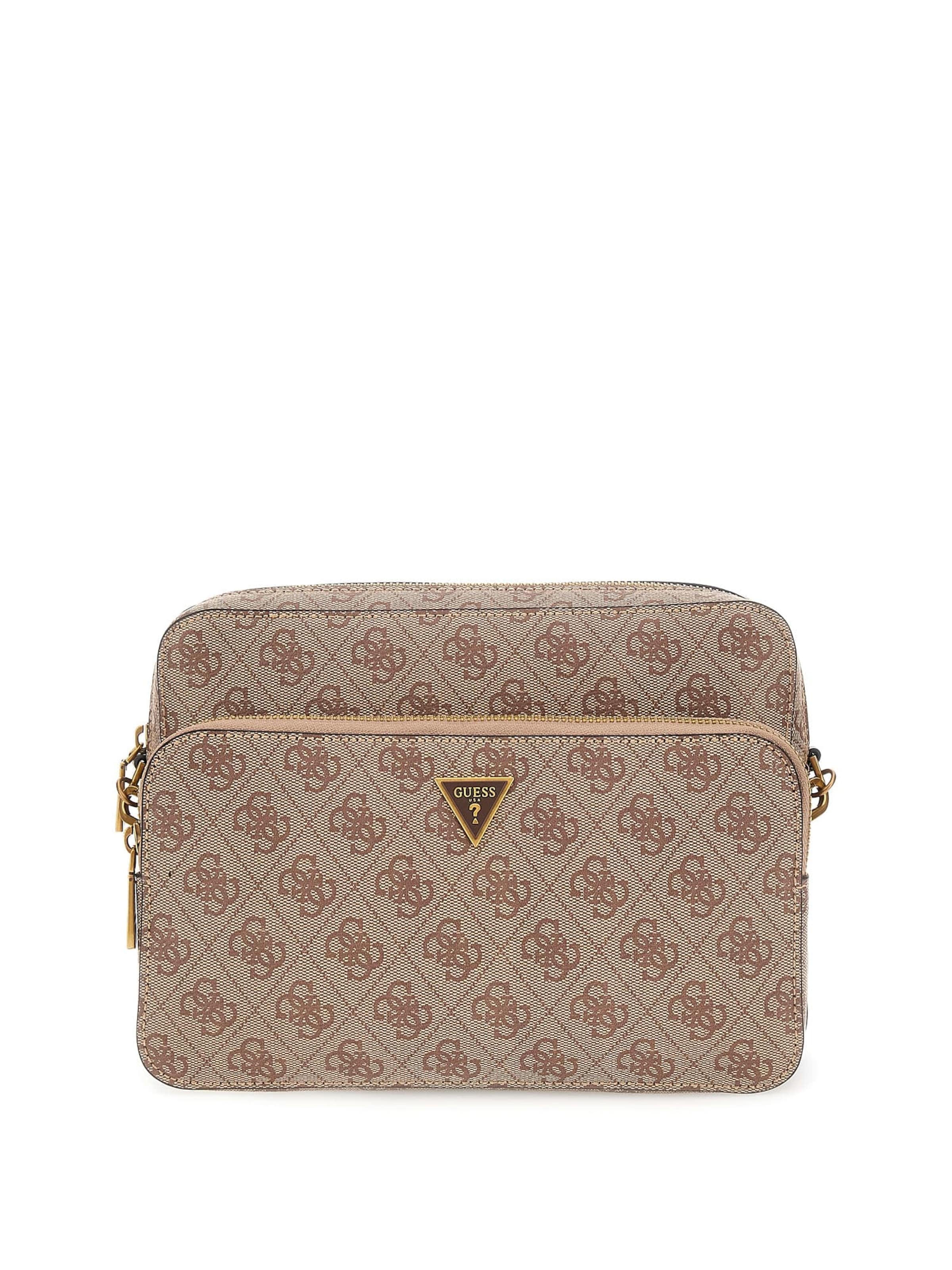 Borsa a tracolla 'Milano 4G' GUESS di colore beige / marrone, Visualizzazione prodotti