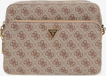 Borsa a tracolla 'Milano 4G' di GUESS in beige: frontale