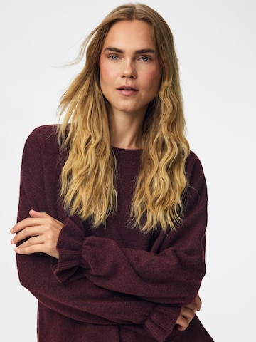 PIECES Pullover 'SALLY' in Rot