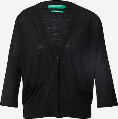 UNITED COLORS OF BENETTON Kardigan 'L/S CARDIGAN' u crna, Pregled proizvoda